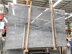 China Maserati Grey Marble Slab Tiles Walling Use