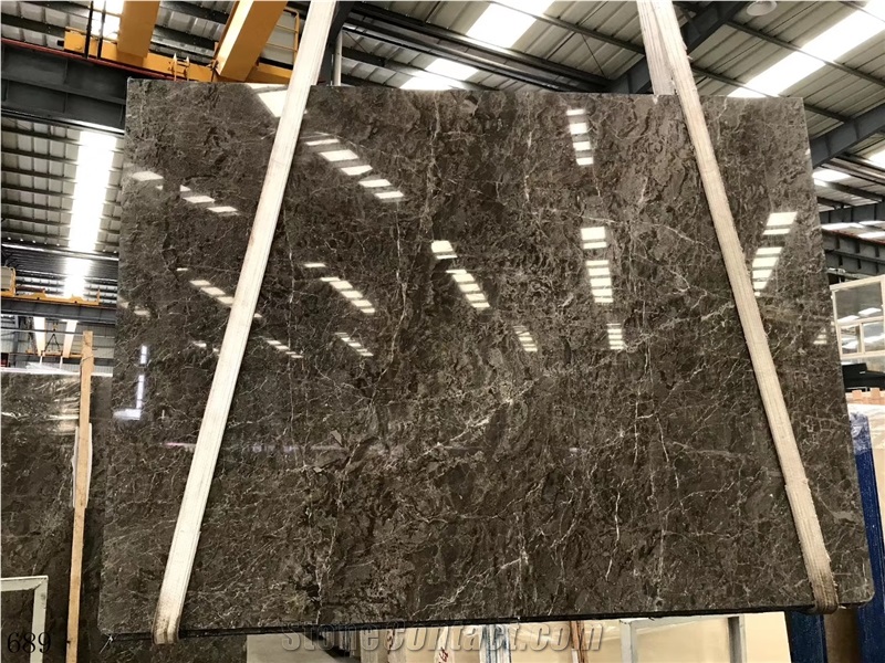 China Oman Grey Marble Slab Tiles Flooring Use