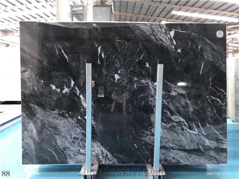 China Prague Grey Marble Slab Tiles Wall Cladding