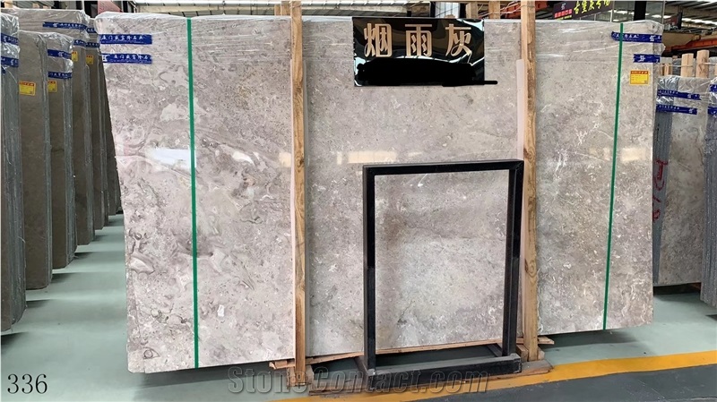 China Rino Grey Marble Slab Tiles Walling Flooring