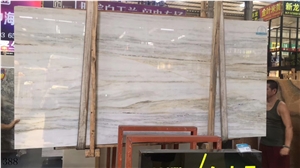 China Royal White Marble Slab Wall Floor Tiles Use
