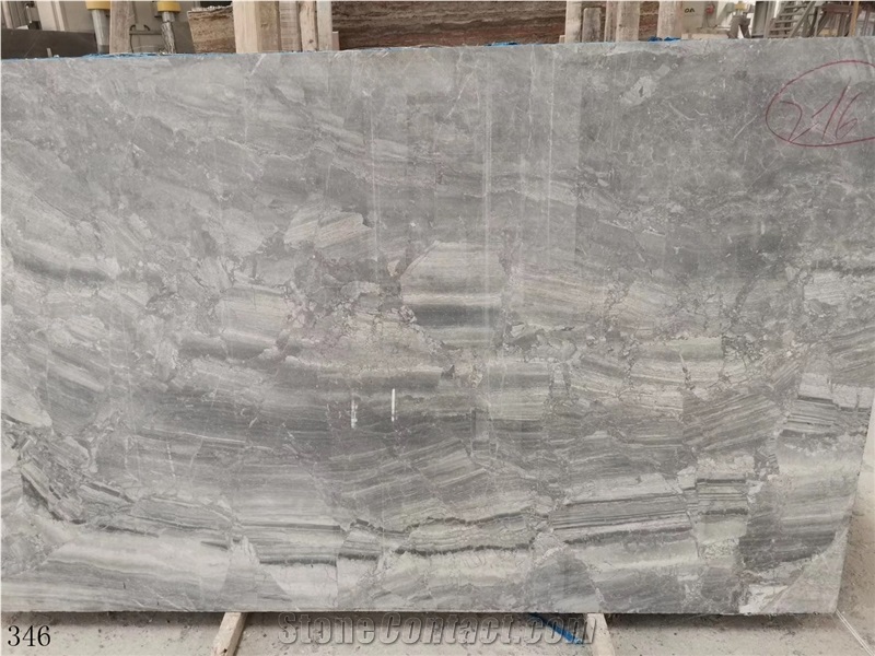 China Serbia Grey Marble Slab Tiles Wall Cladding