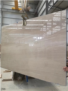 China Yingle Wood Beige Marble Slab Tiles Walling