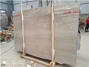 China Yingle Wood Beige Marble Slab Tiles Walling