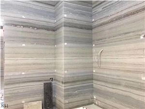 Crystal Wood Grain Marble Striato Bianco Wall Tile