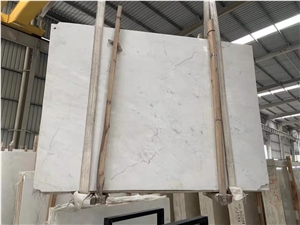 Greece Volakas White Marble Big Slabs In Discount