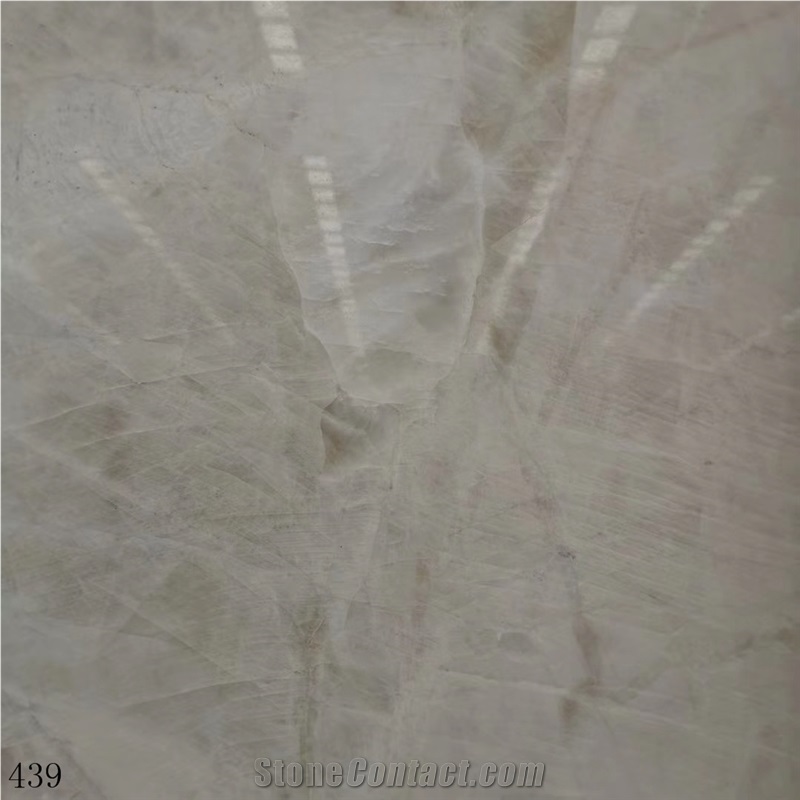 India White Onyx Slab Wall Floor Tiles Vanity Use