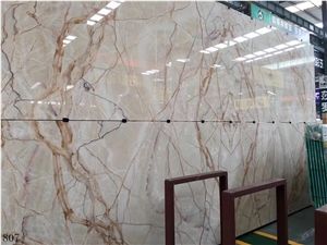 Iran Vanilla Onyx Slab Wall Floor Tiles Use