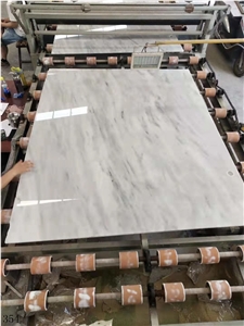 Italy Alice White Marble Slab Tiles Wall Cladding
