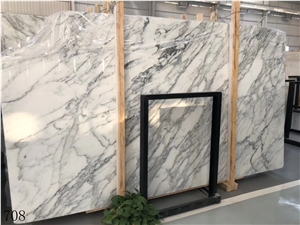 Italy Arabescato Marble Slab Tiles Wall Cladding