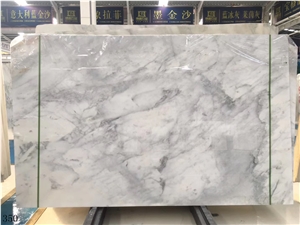 Italy Xixili White Marble Slab Tiles Walling Use