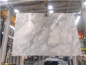 Italy Xixili White Marble Slab Tiles Walling Use