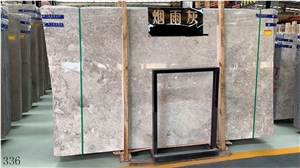 Misty Rain Ash Marble Slabs Ornamental Stone