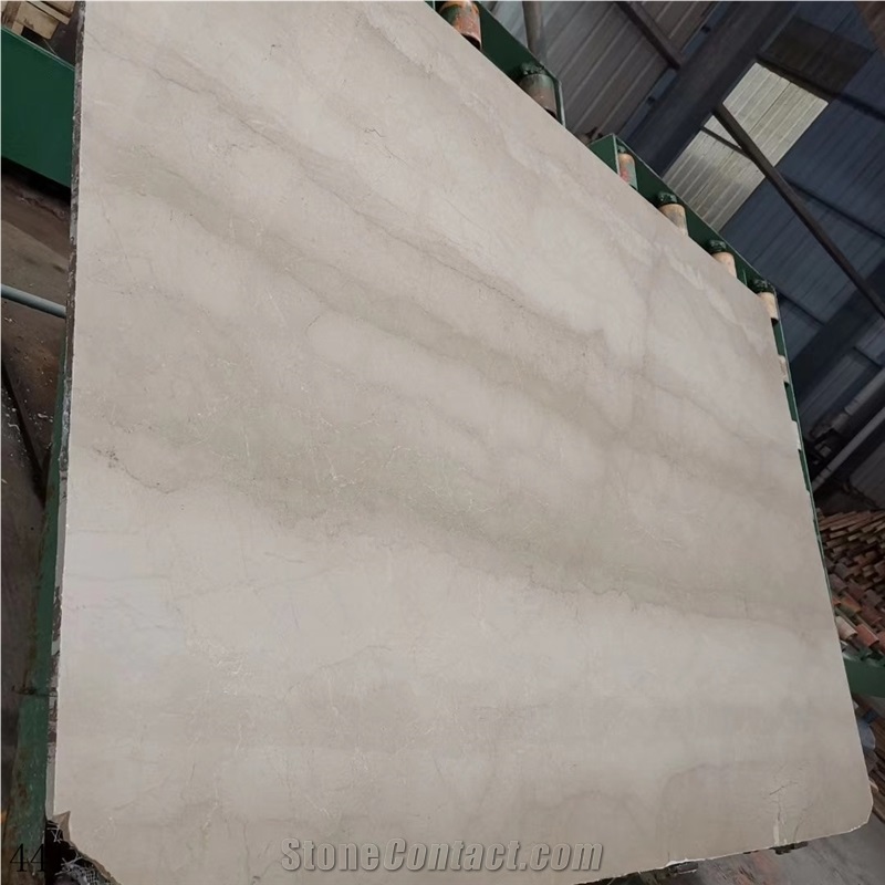 Modern Wood Grain Marble Light Grey Stone Tiles