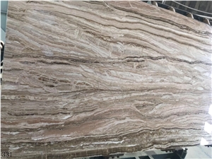 Multicolor Wooden Onyx Wood Grain Jade Slabs Tiles