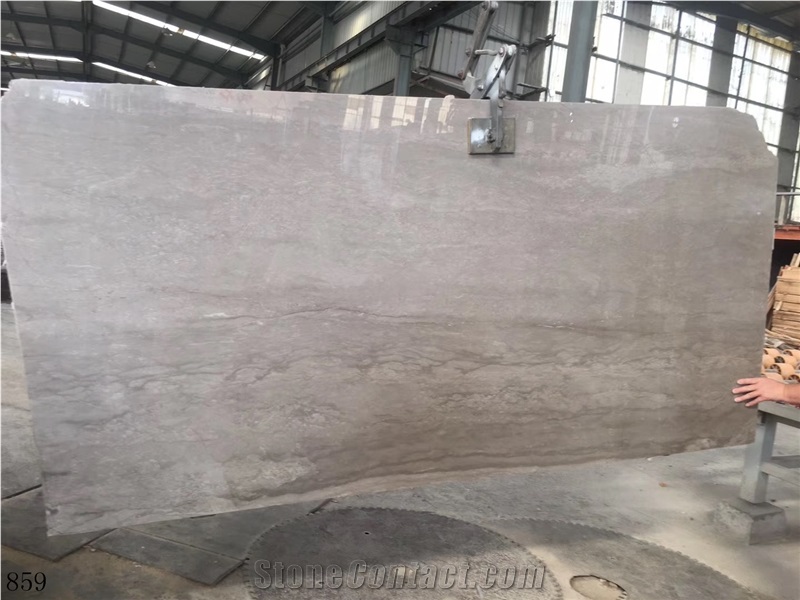 Prada Wood Grain Grey Marble Wall Floor Cladding