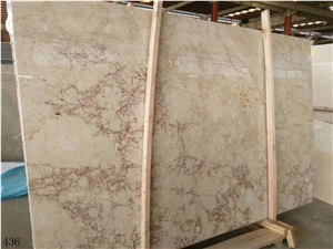 Turkey Rosalia Light Marble Slab Wall Floor Tiles