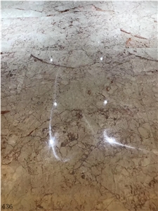 Turkey Rosalia Light Marble Slab Wall Floor Tiles