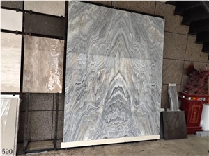 Zacapa Nublado Rio Grey Gray Marble Slab Wall Tile