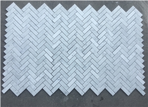 White Crystal Marble Mosaic Tile