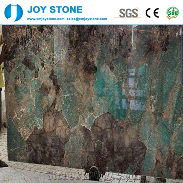High Quality Amazonite Granite Slabs Popular Style