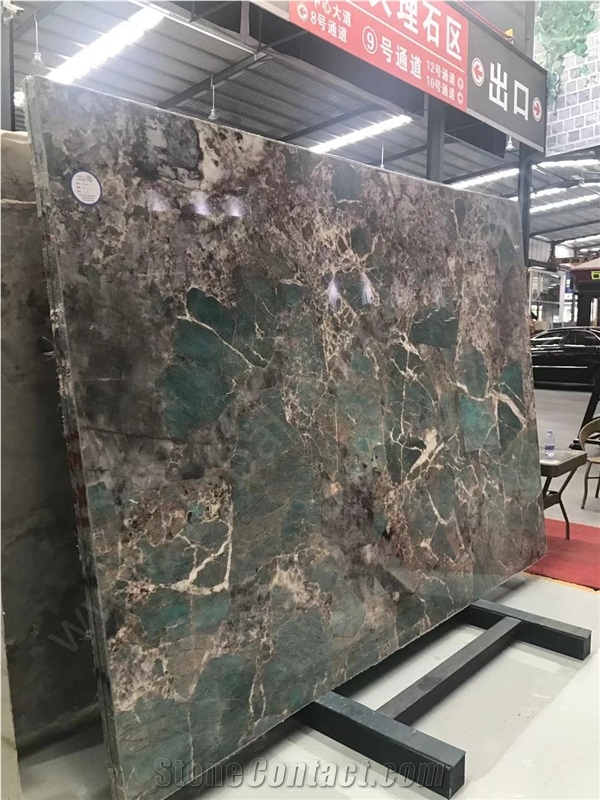 Pampers Green Quartzite Tiles Slabs Exotic