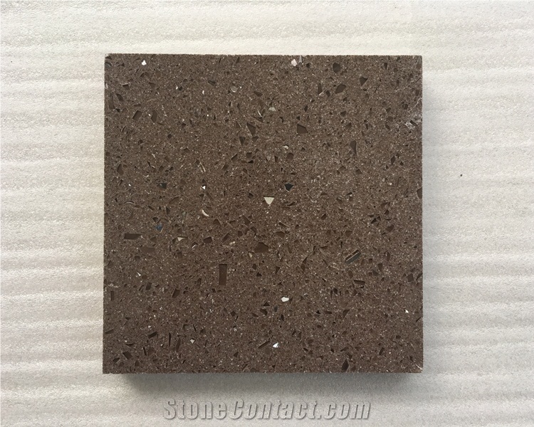 Brown Crystal Quartz Stone