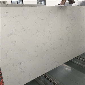 Carrara White Quartz Stone Slabs and Tiles
