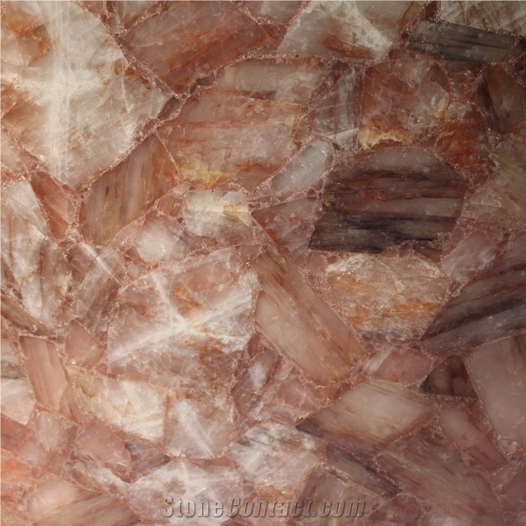 Crystal Orange Agate Semiprecious Stone