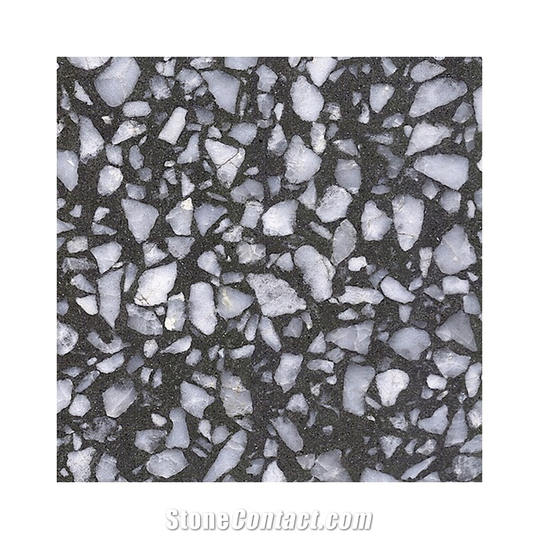 Grey Terrazzo Slab and Tile
