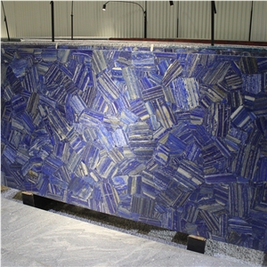 Lapis Lazuli Agate Semiprecious Stone Slabs