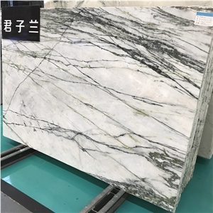 Picasso White Marble Slabs