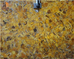 Yellow Agate Semiprecious Stone