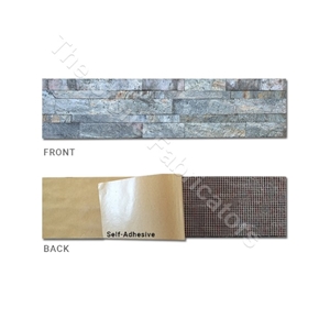 Burning Forest Peel and Stick Stone Veneer - Slate Peel and Stick Stone Veneer Wall Panel