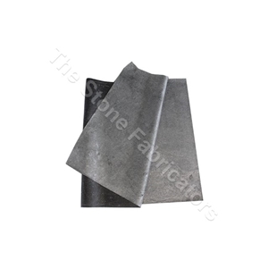 Silver Grey Slate Stone Veneer Sheet, Slate Stone Thin Flexible Fabric Fleece Veneer Sheet