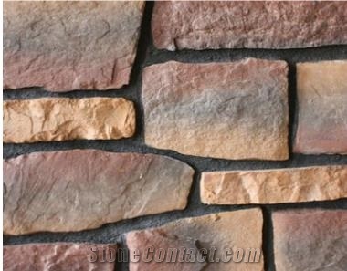 China Manufactured Stonestacked Stone Outer Wall