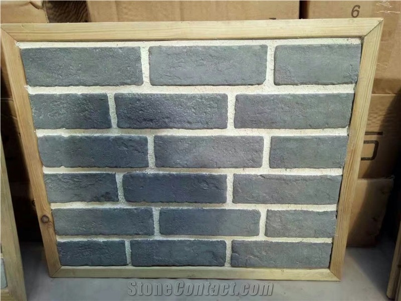 Fargo Grey Artifical Wall Cladding Faux Brick