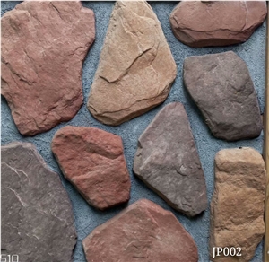 Mixed Color Faux Stone Artificial Walling Rock Veneer‎
