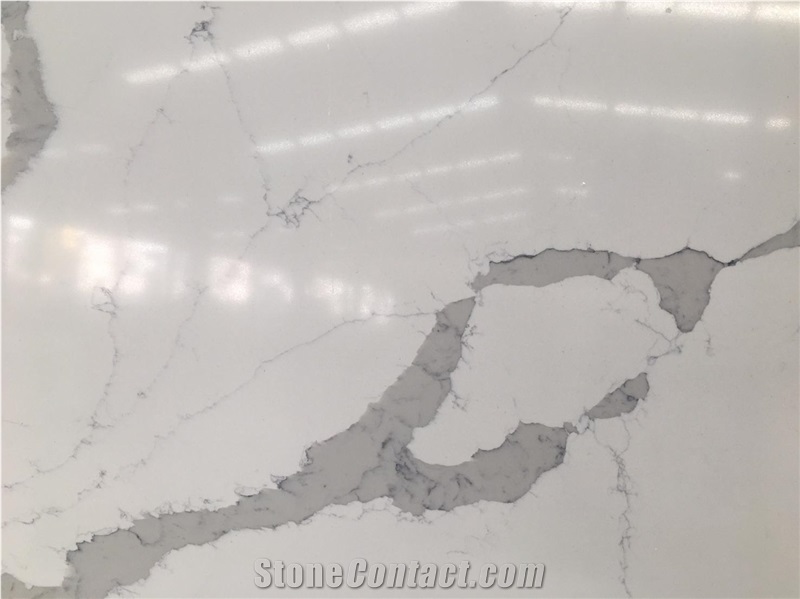 Granite Composite, the Calacatta Stream Ba1343 Countertops