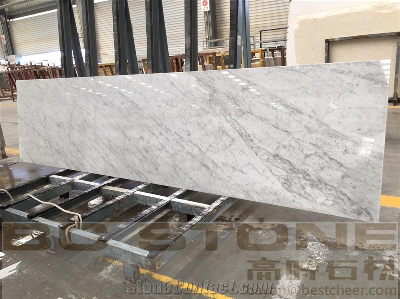 White Carrara Marble Countertops