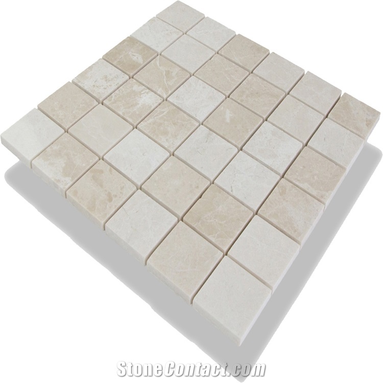 Crema Marfil Beige Marble Mosaic