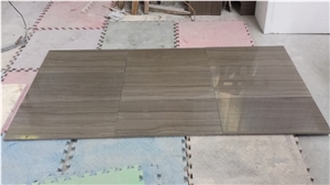 Athens Wood Grain Marble Slabs Floor Application