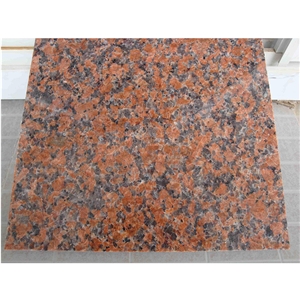 Cheap Price Maple Granite Red Slabs Floor Covering
