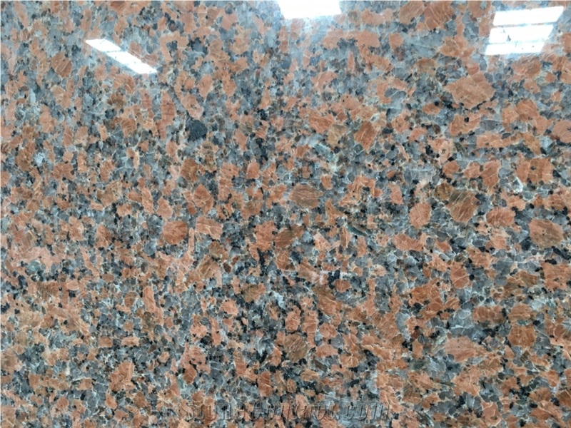Top Polished Maple Red Granite Floor Tiles