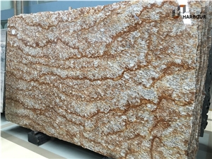 Tropical Golden Slabs, Cut to Sizes, Tiles