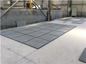 Angola Black Granite Wall Application Kitchen Tile