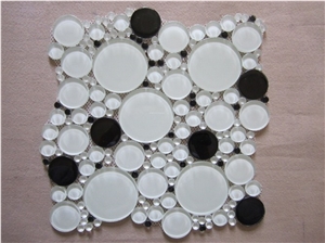 Cheap China Glass Artificial Mosaic Tiles Kitchen