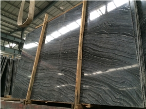 China Antique Wooden Polished Marble Walling Slabs