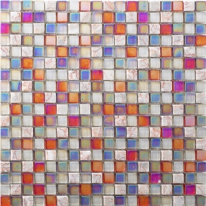 Crystal Mosaic Tiles for Hotel Decoration Stone
