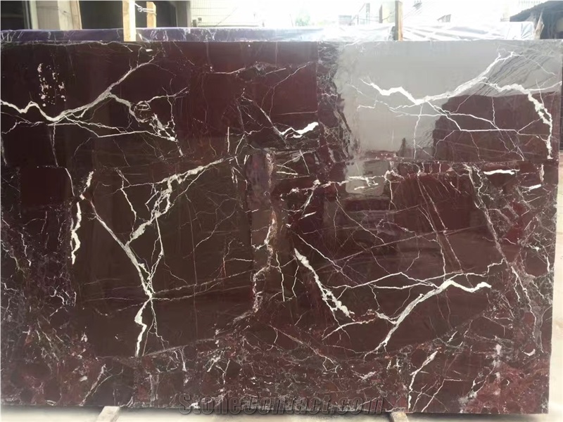 Custom Marble for Walling Rosso Levan Marble Slabs